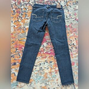American Eagle Outfitters Dark Blue Skinny Jeans
